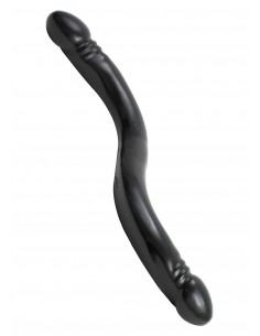 Ogromne podwójne dildo Doc Johnsons 45 cm Czarne - Dilda podwójne - 1 2