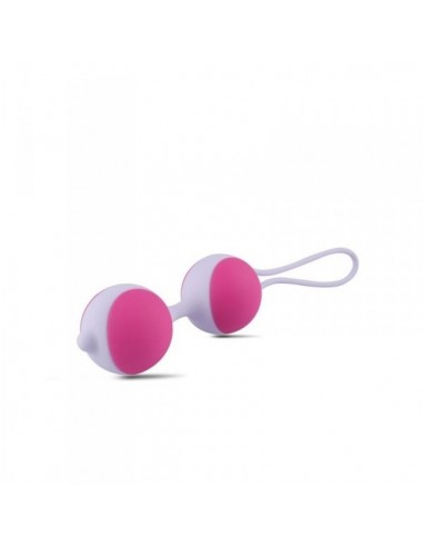 Kulki Gejszy Palline Vaginali Bi-Balls Double White - Kulki Gejszy Podwójne i Pojedyncze - 2