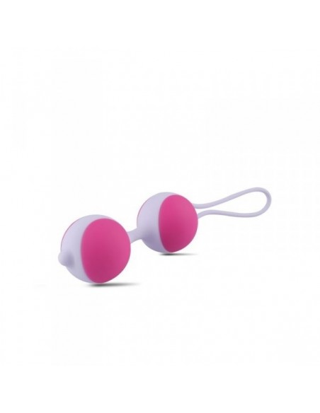 Kulki Gejszy Palline Vaginali Bi-Balls Double White - Kulki Gejszy Podwójne i Pojedyncze - 2