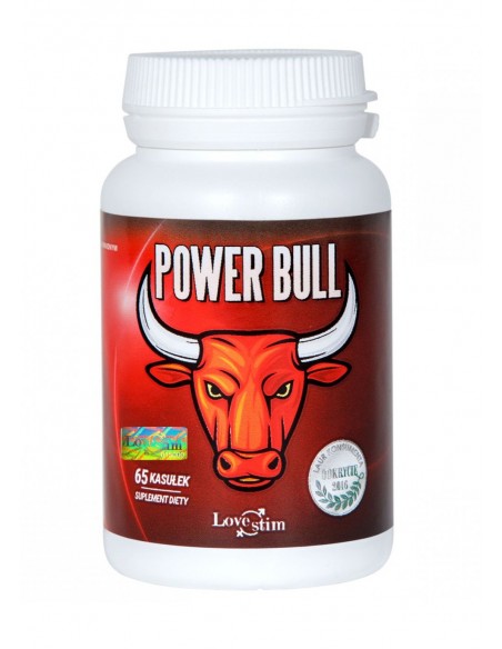 Power Bull Suplement Na Testosteron I Erekcję 65 kaps. - Dłuższa i mocniejsza erekcja - 1