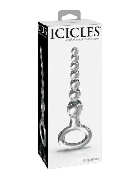 Kulki analne Icicles no 67 Przezroczyste - Kulki analne, koraliki analne - 2