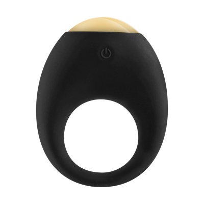 Wibrujący pierścień erekcyjny Eclipse – 7 trybów wibracji i LED, silikon medyczny, 12,5 cm - 1