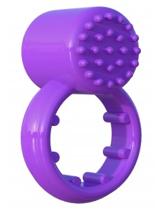 Pierścień na Penisa wibrujący Sensual Touch Love Ring Fioletowy - Pierścienie erekcyjne wibrujące - 1