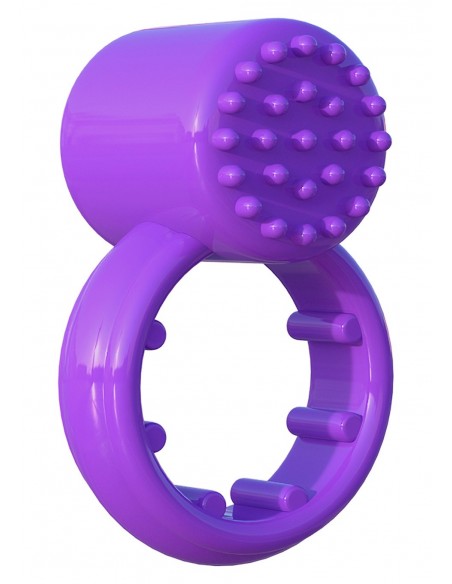 Pierścień na Penisa wibrujący Sensual Touch Love Ring Fioletowy - Pierścienie erekcyjne wibrujące - 1