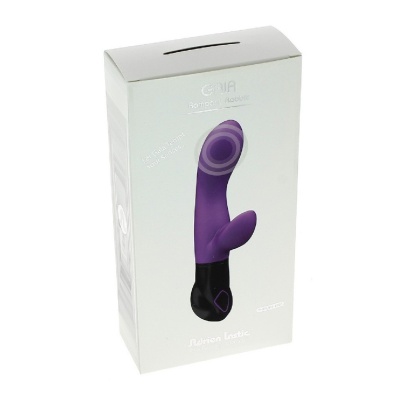Wibrator GAIA - 8 funkcji wibracji, 2 silniki, gładki silikon - 1 2