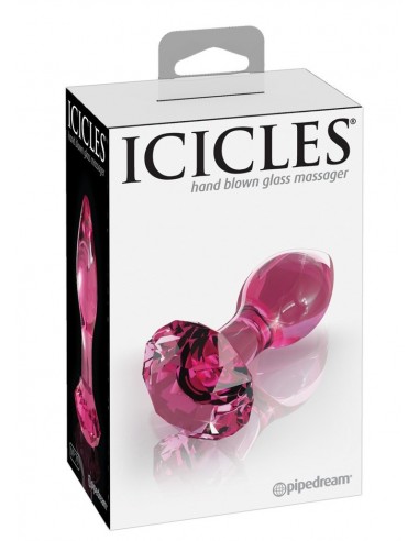 Korek analny Butt Plug Icicles no 79 - Korki analne szklane - 1
