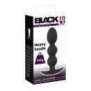 Korek analny kulkowy Heavy Beads 145 g – obciążony, szeroka podstawa, długość 13,3 cm - 2