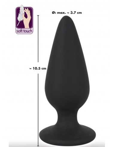 Korek analny Bv Heavy Plug Large - Korki analne silikonowe - 6