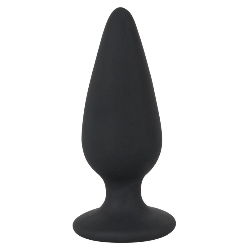Korek analny Heavy Plug M – stożkowy silikon, obciążenie 75 g, dł. 8,9 cm, śred. 1,3–3,1 cm - 3