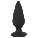 Korek analny Heavy Plug M – stożkowy silikon, obciążenie 75 g, dł. 8,9 cm, śred. 1,3–3,1 cm - 3