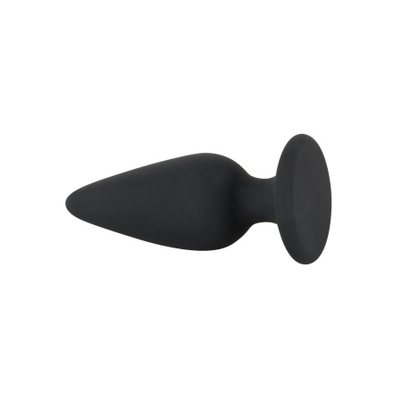 Korek analny Heavy Plug M – stożkowy silikon, obciążenie 75 g, dł. 8,9 cm, śred. 1,3–3,1 cm - 4