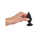 Korek analny Heavy Plug M – stożkowy silikon, obciążenie 75 g, dł. 8,9 cm, śred. 1,3–3,1 cm - 1