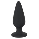 Korek analny Black Velvets Heavy Plug S – stożkowy, obciążony 40 g, długość 7,8 cm, średnica 1,1–2,7 cm - 3