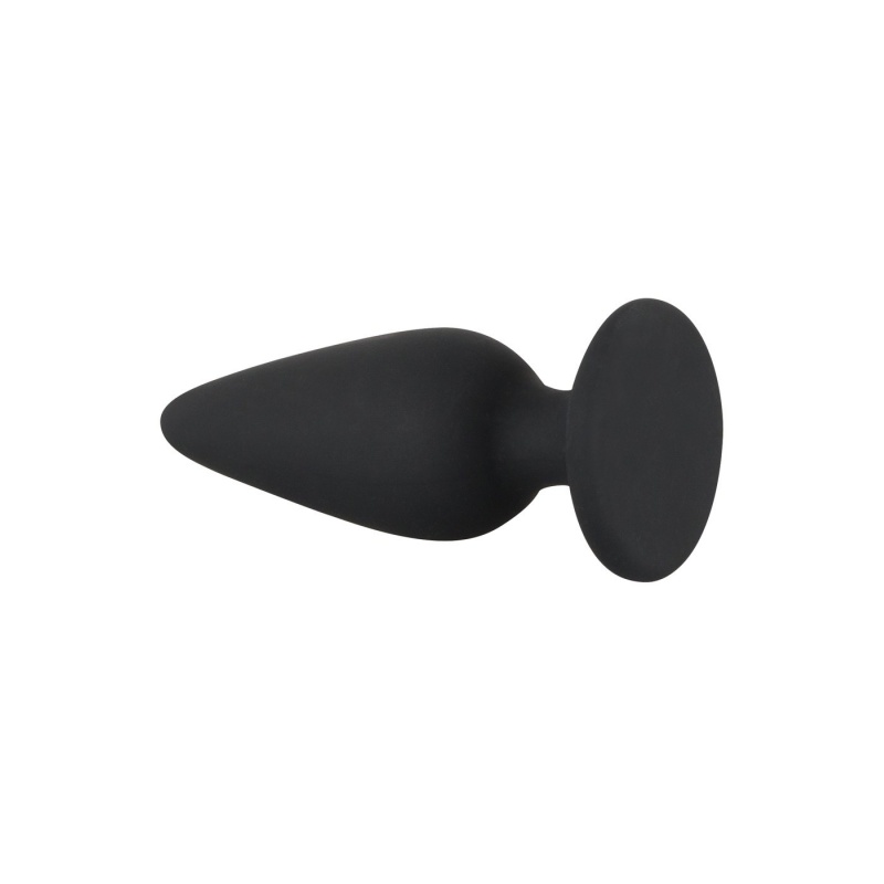 Korek analny Black Velvets Heavy Plug S – stożkowy, obciążony 40 g, długość 7,8 cm, średnica 1,1–2,7 cm - 4