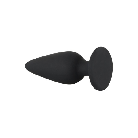 Korek analny Black Velvets Heavy Plug S – stożkowy, obciążony 40 g, długość 7,8 cm, średnica 1,1–2,7 cm - 4