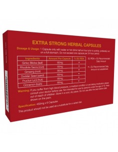 Extra Strong 6 kaps. - Dłuższa i mocniejsza erekcja - 1 2