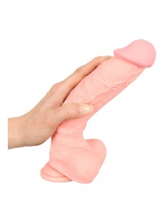 Dildo Medical Silicone 24 cm - Dilda realistyczne - 1 2