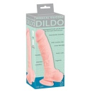 Realistyczne dildo silikonowe Medical Silicone 24 cm z przyssawką i nieporowatą powierzchnią - 3