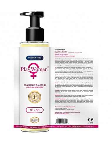 Stymulujący żel intymny Play Women - Lubrykanty stymulujące - 4