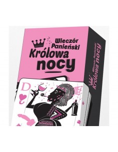 Gra Karciana KRÓLOWA NOCY - Gry imprezowe, alkoholowe - 1 2