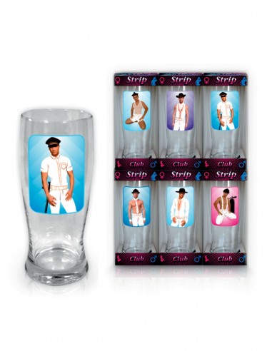 Szklanka do piwa 0,5 l Strip Club Mężczyźni - Wieczór panieński - 1