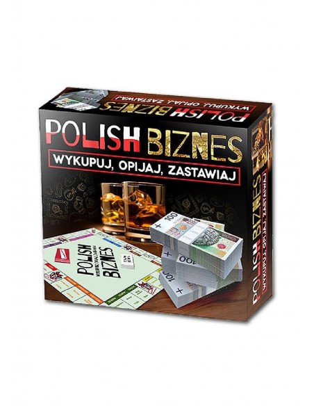 Polish Biznes- gra imprezowa - Gry imprezowe, alkoholowe - 1