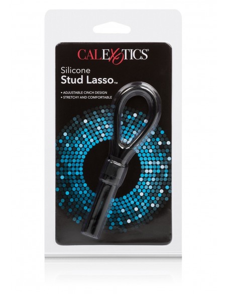 Pierścień na Penisa Silicone Stud Lasso Black - Pierścienie erekcyjne niewibrujące - 2