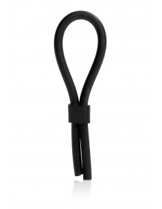 Pierścień na Penisa Silicone Stud Lasso Black - Pierścienie erekcyjne niewibrujące - 1