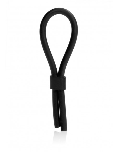 Pierścień na Penisa Silicone Stud Lasso Black - Pierścienie erekcyjne niewibrujące - 1