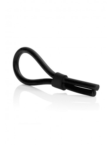 Pierścień na Penisa Silicone Stud Lasso Black - Pierścienie erekcyjne niewibrujące - 3