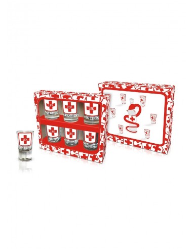 Zestaw 6 kieliszków 3,5 cl „Leki” - Urodziny, 18-stka - 1