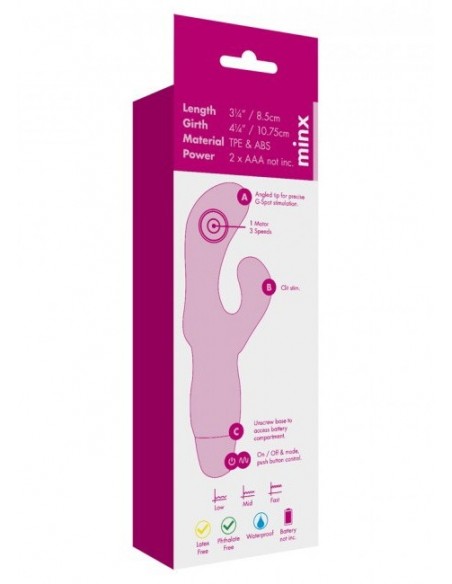 Wibrator Króliczek Ultra G-Spot Rabbit Vibrator - Wibratory Króliczki - 4