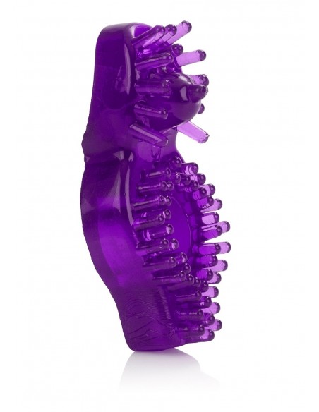 Pierścień na Penisa Super Stretch Enhancer Ring Purple - Pierścienie erekcyjne niewibrujące - 1