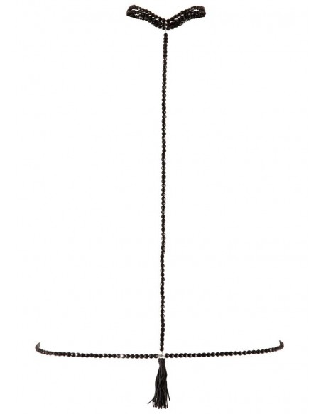 Uprząż BDSM Halsband Kette S-L-Pasek - Uprzęże BDSM - 5