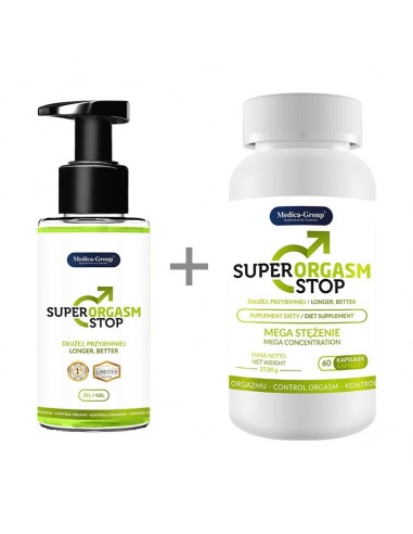 Super Orgasm Stop 60 kaps. - Środki na opóźnienie wytrysku - 2
