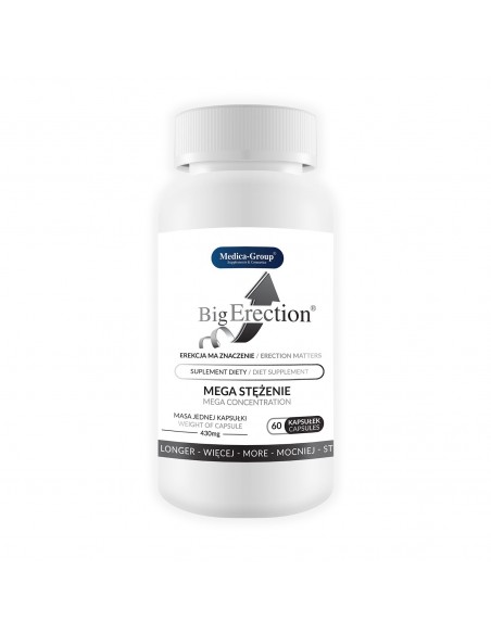 Big Erection 60 kaps. - Dłuższa i mocniejsza erekcja - 1