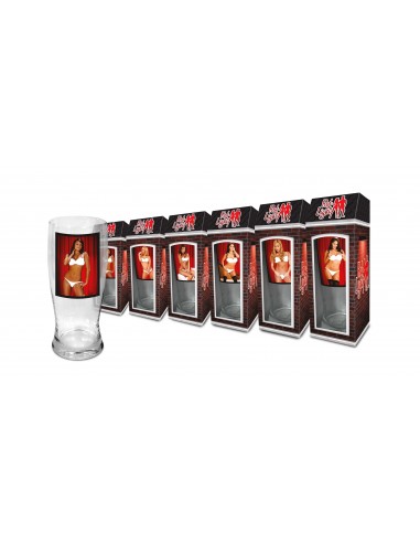 Szklanka do piwa Red Light Kobiety - Wieczór kawalerski - 2