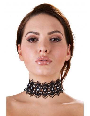 Choker Stickereiband - Chokery, obroże i smycze - 3