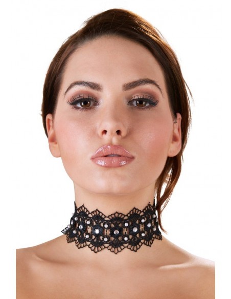 Choker Stickereiband - Chokery, obroże i smycze - 3