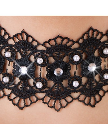 Choker Stickereiband - Chokery, obroże i smycze - 6