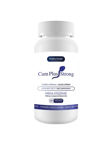 Ogromny wytrysk Cum Plus Strong 60 kaps. - Dłuższa i mocniejsza erekcja - 1