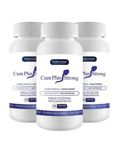 Ogromny wytrysk Cum Plus Strong 60 kaps. - Dłuższa i mocniejsza erekcja - 4