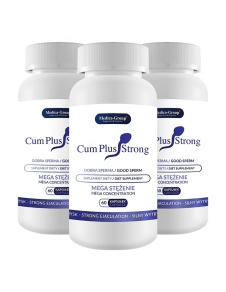 Ogromny wytrysk Cum Plus Strong 60 kaps. - Dłuższa i mocniejsza erekcja - 6