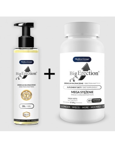 Stymulujący żel intymny Big Erection - Lubrykanty stymulujące - 2