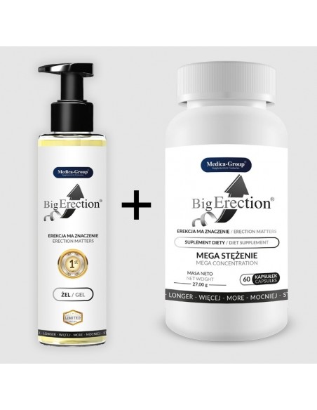 Stymulujący żel intymny Big Erection - Lubrykanty stymulujące - 2