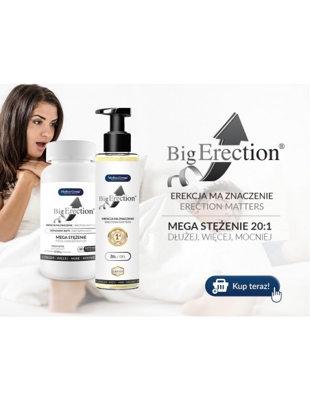 Stymulujący żel intymny Big Erection - Lubrykanty stymulujące - 4