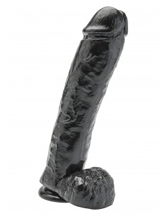Dildo Gigant XL Get Real 28 cm Czarne - Dilda giganty - 1