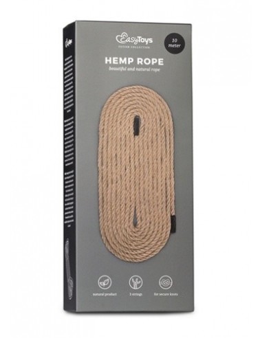 Lina BDSM Hemp Bondage Rope 10 m - Liny, sznury BDSM - 1