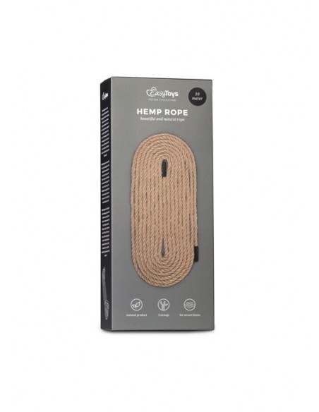 Lina BDSM Hemp Bondage Rope 10 m - Liny, sznury BDSM - 3