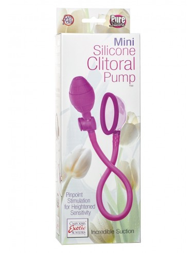Pompka do waginy MINI CLITORAL PUMP PINK - Pompki do sutków i pochwy - 1